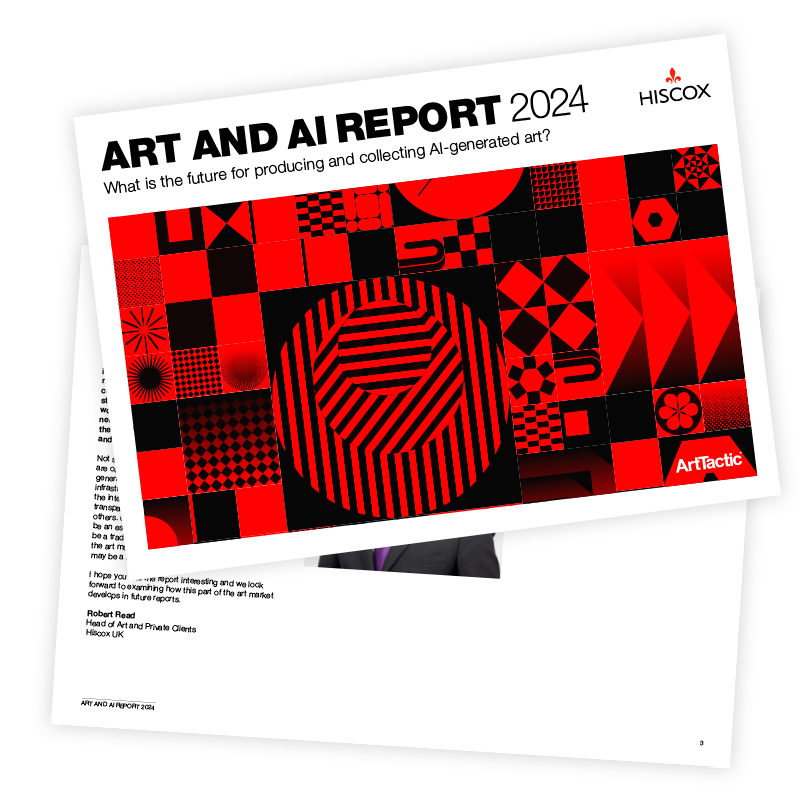 Vorschau auf den Hiscox Art & AI Report