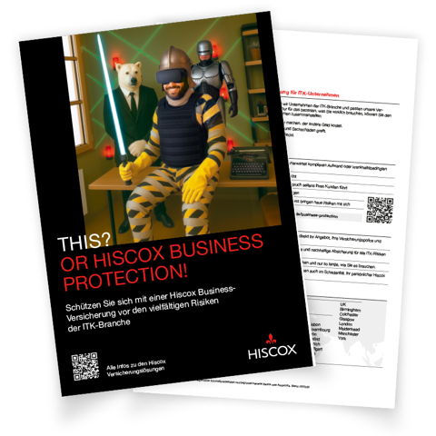 Vorschau des 2-seitigen Flyers für die GiTex Messe in Berlin 2025