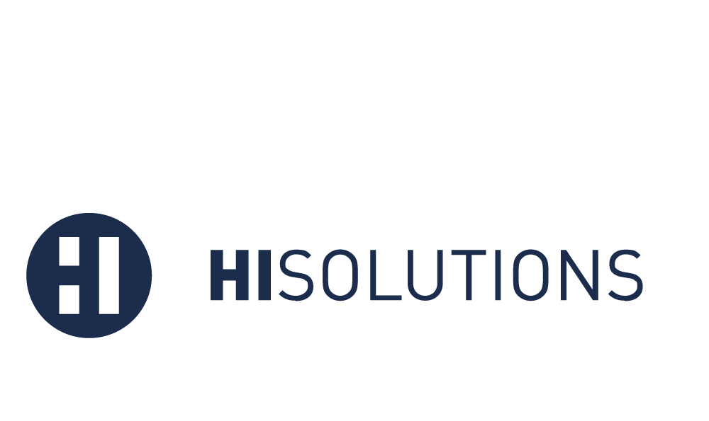 Das Bild zeigt das Logo der Firma HiSolutions