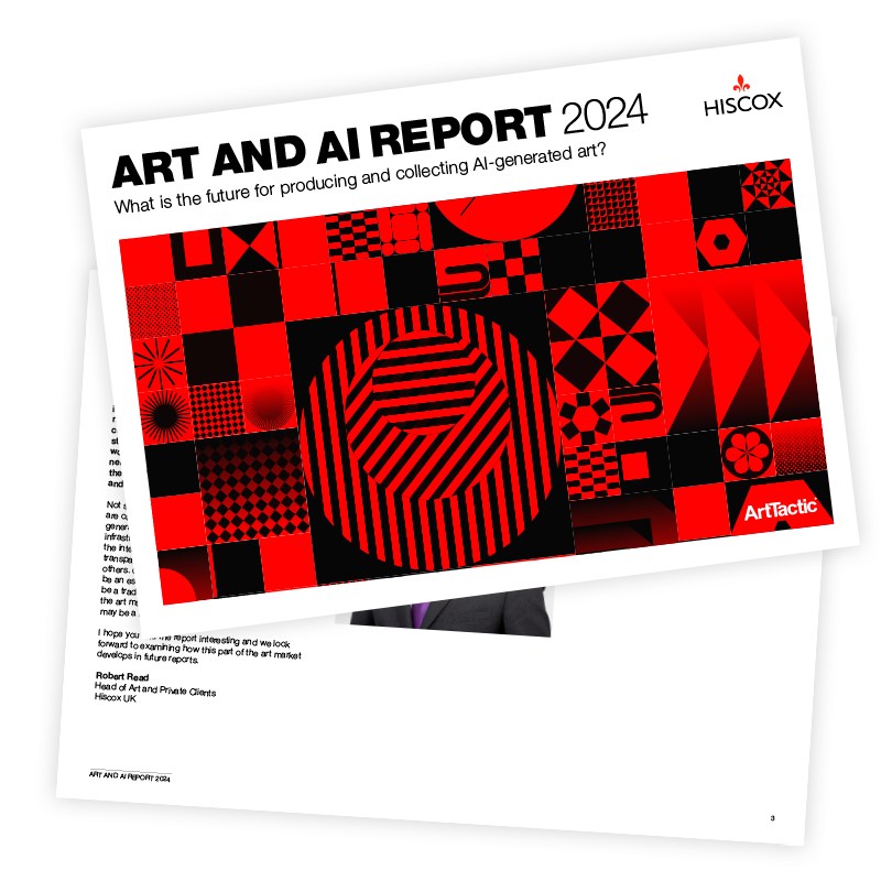 Vorschau auf den Hiscox Art & AI Report