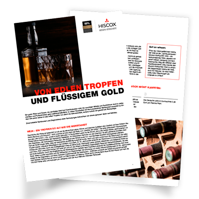 Wissen-To-Go Hiscox: Absicherung von Whisky- & Weinsammlungen