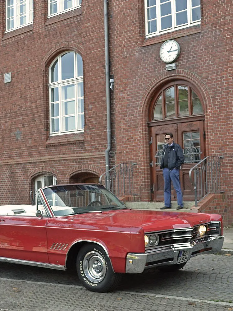 Crysler Convertible Oldtimer im Portrait