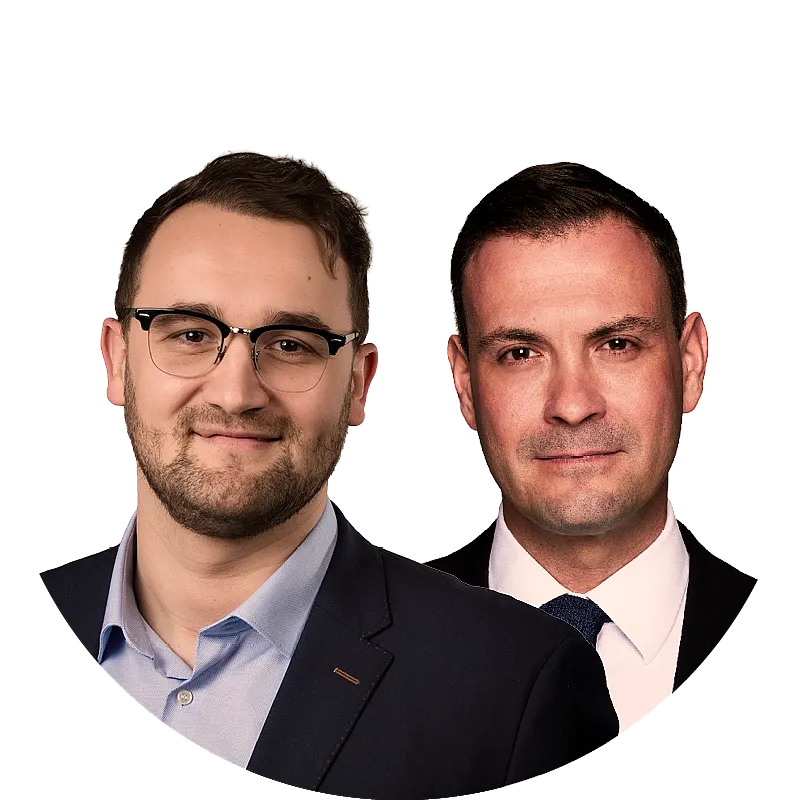 Zwei Referenten der Hiscox IDD Days 2026
