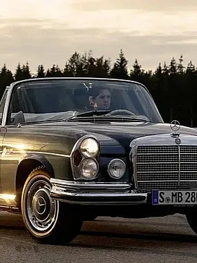 Mercedes Benz 280 SE Oldtimer im Portrait